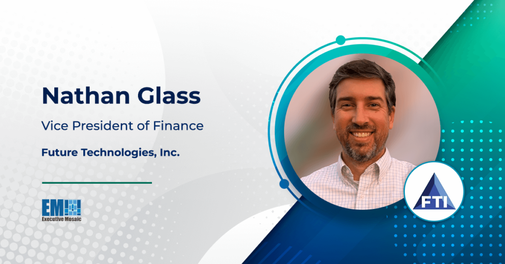 Nathan Glass joins Future Technologies Inc. as vice president of finance